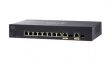 SF352-08P-K9-EU Ethernet Switch, RJ45 Ports 8, Fibre Ports 2, SFP, 100Mbps, Managed