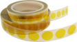 RND 605-00049 High Temperature Masking Tape with Dots 12 mm x 33 m Amber