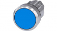 3SU1050-0AB50-0AA0 SIRIUS ACT Push-Button front element Metal, glossy, blue