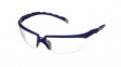 S2001AF-BLU Solus Safety Glasses Anti-Fog/Anti-Scratch Clear