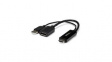 HD2DP  USB Powered Adapter, HDMI Plug / DisplayPort Socket