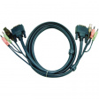 2L-7D03UD Комбинированный KVM-кабель DVI-D – USB и Audio 3 m