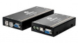 LV3010P-202 KVM Extender, Transmitter and Receiver, 300m, USB-B/USB-A/VGA/Audio/RS232/RJ45, 