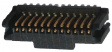 284257 Hermaphroditic PCB connector 1x14P