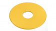 HWAV5-0 Blank Nameplate Yellow
