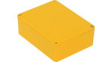 1590BBSYL Diecast Stomp Box, Aluminium, Yellow, 94 x 120 x 42 mm