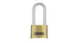 32117 Combination Lock, Brass, 53mm