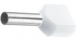H0.75/14 ZH W - 9037230000 [500 шт] Twin entry ferrule 0.75 mm2 white 14 mm pack of 500 pieces