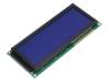 RC2004C-BIW-ESX Дисплей: LCD; алфавитно-цифровой; STN Positive; 20x4; голубой; LED