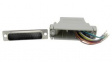 RND 205-00941 D-Sub Adapter, 9-Pin Plug to RJ45 Socket, Grey