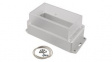 RP1180BFC Flanged Enclosure with Clear Lid 165x85x85mm Off-White Polycarbonate IP65
