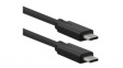 11.02.9072 Cable USB-C Plug - USB-C Plug 1.5m USB 3.2 Black