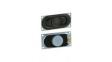 RND 770-00005 Rectangular Miniature Speaker, 14.5mm, 4Ohm, 3W, 400Hz, Black