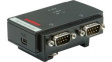 12.02.1002 Converter/Server DIN Rail USB 2.0 to 2 Port RS232 Mini USB - 2x DB9 Male