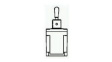 101TL2834-7 Toggle Switch, SPDT, Momentary, 0.1A, 28
