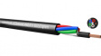 LEDotronic 4x0,5+1x1,0qmm sw Control cable   4  x0.50 mm2 (1 x 1.00 mm2) unshielded