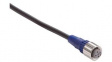 XS2F-LM12PVC4S2M Sensor Cable M12 Socket Open End 2m 800mA 30V
