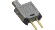 GB215AP Ultra-Thin Pushbutton Switch 1NO OFF-(ON) Grey