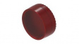 704.611.2 Switch Lens, Round, Red Transparent, 23.7mm