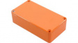 1590BOR Die Cast Stomp Box, 60.5 x 112.4 x 31 mm, Aluminium,  Orange