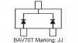 BAV70T-7-F Switching diode SOT-523 85 V 500 mA