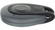 OV-IP/1.36 Bi-Injection Pocket 1 Pushbutton 57x44x14.5mm Black / Grey Thermoplastic Elastom