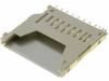 GSD090012SEU Разъем: для карт памяти; SD; без экстрактора; SMT; 10000циклов