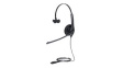 1513-0154 Headset, BIZ 1500, Mono, On-Ear, 4.5kHz, QD, Black