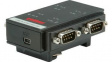 12.02.1003 Converter/Server DIN Rail USB 2.0 to 4 Port RS232 Mini USB - 4x DB9 Male