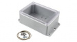 RP1210BFC Flanged Enclosure with Clear Lid 145x105x60mm Off-White Polycarbonate IP65