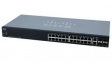 SF250-24-K9-EU Ethernet Switch, RJ45 Ports 24, Fibre Ports 2, SFP+, 100Mbps, Managed