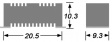 RWS7 1K8 J Резистор, SMD 1.8 kΩ 7 W ± 5 % SMD