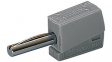 215-811 Laboratory socket diam. 4 mm Grey