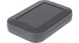 WP5-7-2C Low Profile Case 65x52x18mm Charcoal Grey ABS IP67