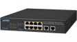 GSD-1008HP Network Switch, 8x 10/100/1000 PoE 2x 10/100/1000 8 Managed