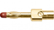 SFK 30 S Au /-U1 Laboratory plug pin diam. 4 mm -