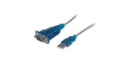 ICUSB232V2 USB to Serial Adapter, USB-A - DB9, 430mm