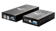 LV3010P-201 KVM Extender, Transmitter and Receiver, UK, 300m, USB-B/USB-A/VGA/Audio/RS232/RJ