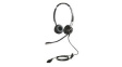2489-825-209 Wideband Balanced Headset, BIZ 2400 II, Stereo, On-Ear, 6.8kHz, QD, Black