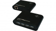 EX-1445 USB 2.0 Extender Cat. 5, 4-port 50 m