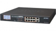 GSD-1002VHP Network Switch, 8x 10/100/1000 PoE 2x 10/100/1000 8 Managed