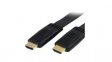 HDMIMM6FL Video Cable, HDMI Plug - HDMI Plug, 3840 x 2160, 1.8m