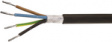 RADOX 125 4G0,75 MM2 [100 м] Mains Cable 4 x0.75 mm2, Stranded Tin-Plated Copper, Unshiel