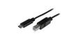 USB2CB1M USB Cable USB-B Plug - USB-C Plug 1m USB 2.0 Black