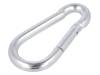 KSO10100 Snap hook; steel; for rope; 100mm; zinc; Size: 10mm