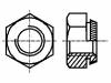 M10/BN202 Гайка; шестигранная; M10; сталь; Покрытие: цинк; нажимная; H:8мм