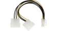 CCGP74210VA015 Internal Power Cable 2x Molex Male - PCI Express Female 150mm Multicolour