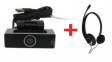 BUNDLE - 715-00006 + 745-00002 USB Webcam 1080P + Bluetooth Headset with Boom Mic