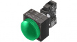 3SB32046BA400CC0 Indicator Lamp with Holder BA9s, Plastic, Green