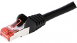 PB-SFTP6-05-BK-T Patch cable Cat.6 S/FTP 0.50 m